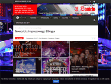 Tablet Screenshot of nocnyelblag.pl